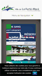 Mobile Screenshot of lafertemace.fr